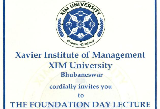 Foundation Day Lecture : 11th Dec’21