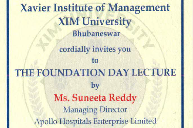 Foundation Day Lecture : 8th Dec ’23